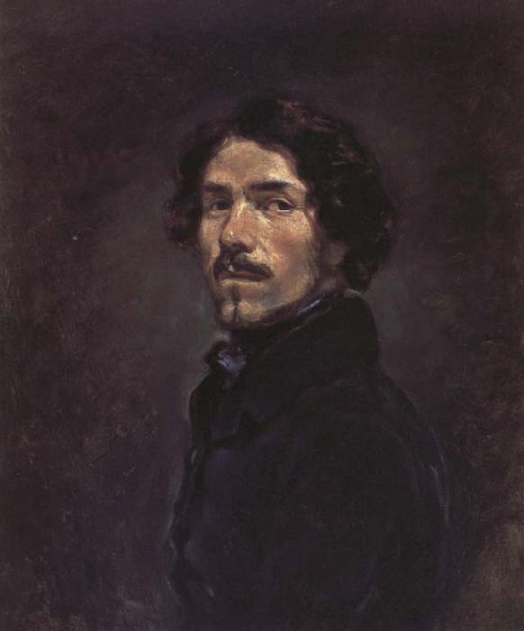 Eugene Delacroix Self-Portrait